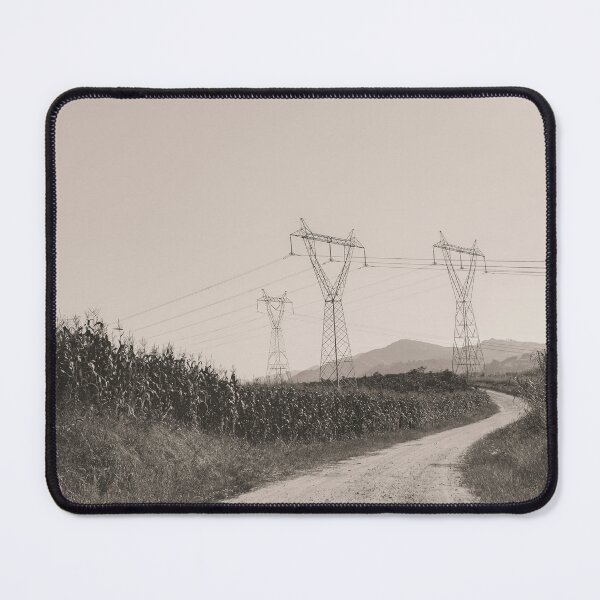 Item preview, Sepia Path of Power Lines designed and sold by anafrancisconi.