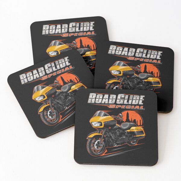 Item preview, Motorcycle Road Glide Special FLTRXS 2023 Industrial Yellow & Vivid Black & Black Finish for Motorcycle Riders designed and sold by MotoApparelHub.