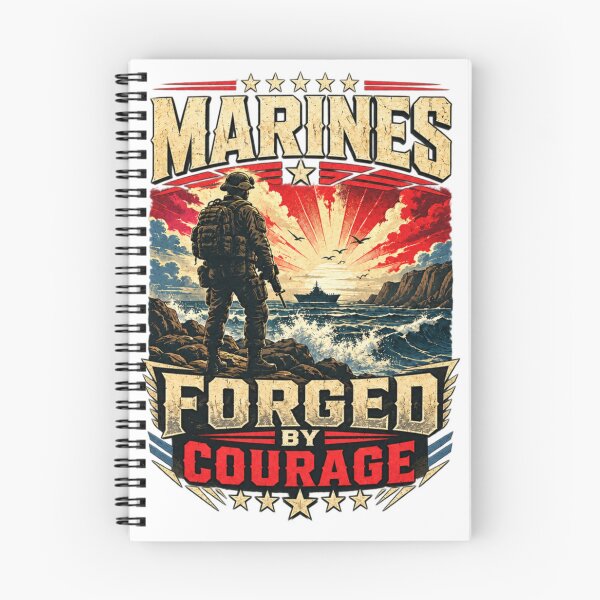Item preview, Marines — Forged by Courage designed and sold by RhinoSilver.