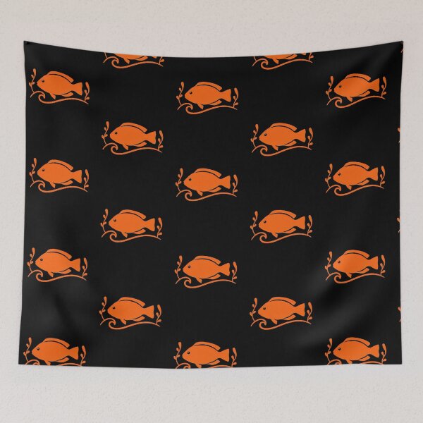 Item preview, Garibaldi Fish Pacific Ocean Kelp Forest Fish Lover designed and sold by Redgiant87x.
