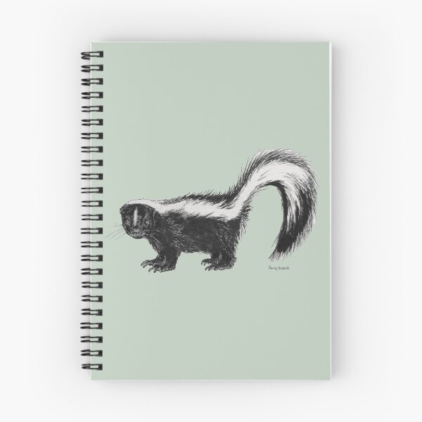 Item preview, Skunk drawing designed and sold by Emily Bickell.
