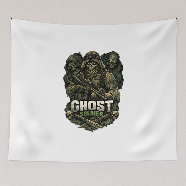 Item preview, Ghost Soldier designed and sold by CatLovers Studio.