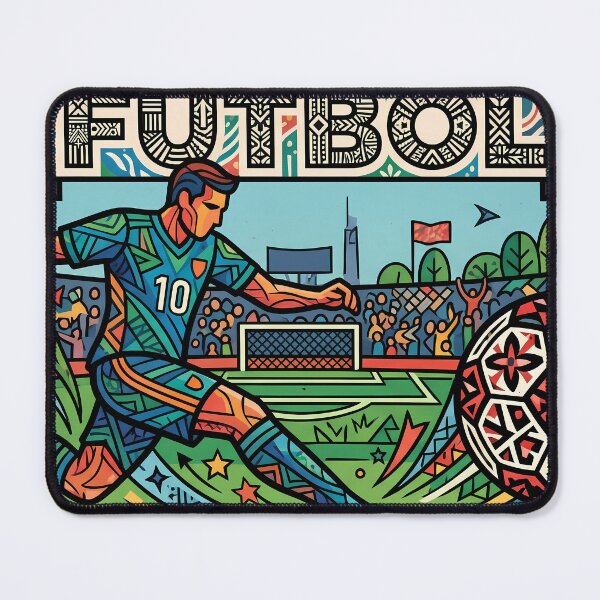 Item preview, Life Retro Soccer Futbol Pattern El Juego Bonito designed and sold by ART ATTACK ZONE.
