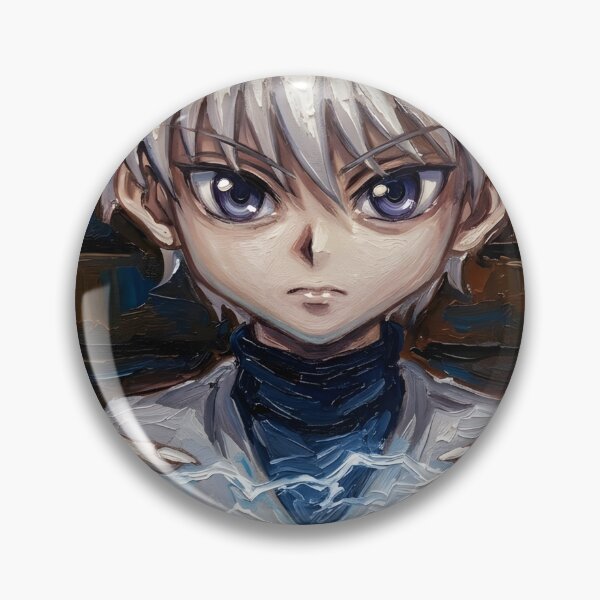 Item preview, Killua Zoldyck Oil Painting designed and sold by maretsad.