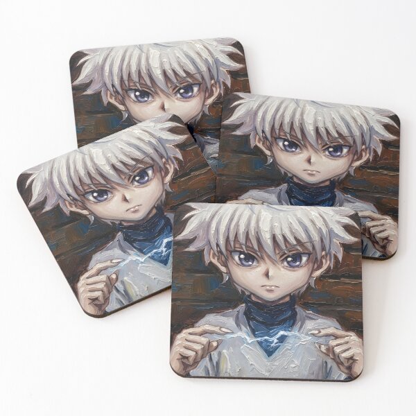 Item preview, Killua Zoldyck Oil Painting designed and sold by maretsad.