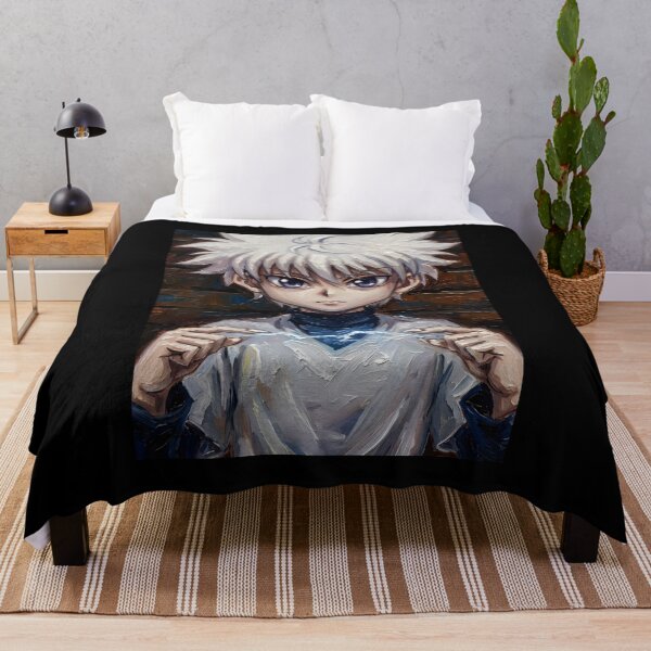 Item preview, Pintura al óleo de Killua Zoldyck designed and sold by maretsad.