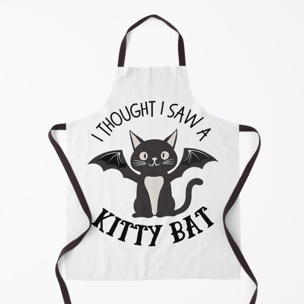 Item preview, Cute and Funny Cat Bat Pun - I Thought I Saw A Kitty Bat designed and sold by SunandShade.
