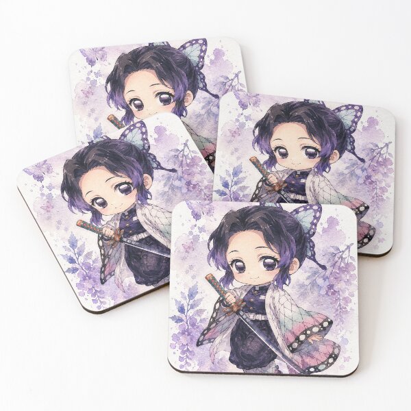 Item preview, Cute Anime Chibi Watercolor Character – Kawaii Japanese Anime Art Gift designed and sold by shopthehappycart.