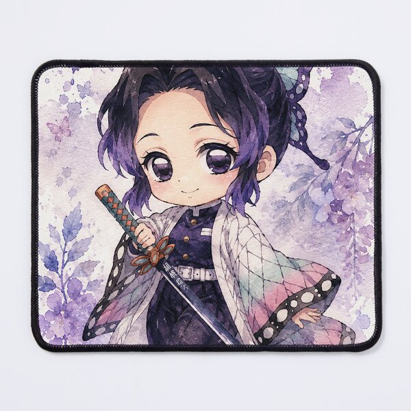 Item preview, Cute Anime Chibi Watercolor Character – Kawaii Japanese Anime Art Gift designed and sold by shopthehappycart.