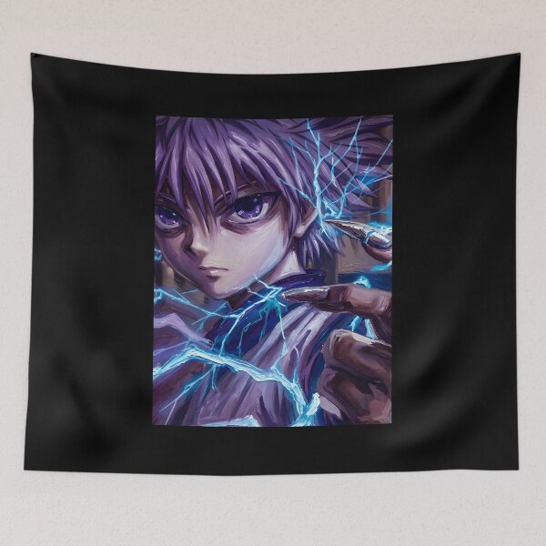 Item preview, Killua Zoldyck Oil Painting designed and sold by maretsad.