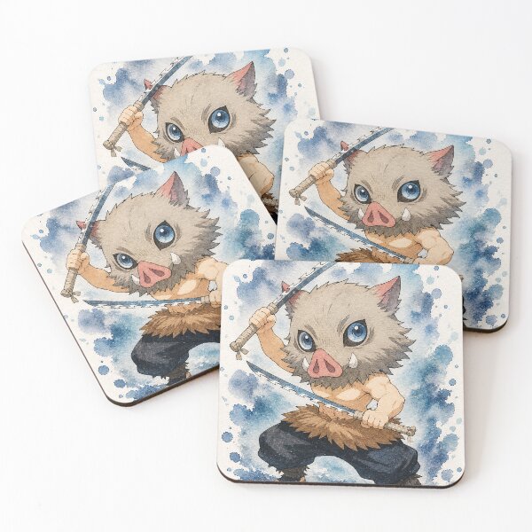 Item preview, Cute Anime Chibi Watercolor Character – Kawaii Japanese Anime Art Gift designed and sold by shopthehappycart.