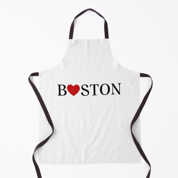 Aperçu de l'œuvre Typographie minimaliste en forme de cœur de Boston créée et vendue par FemmePod.