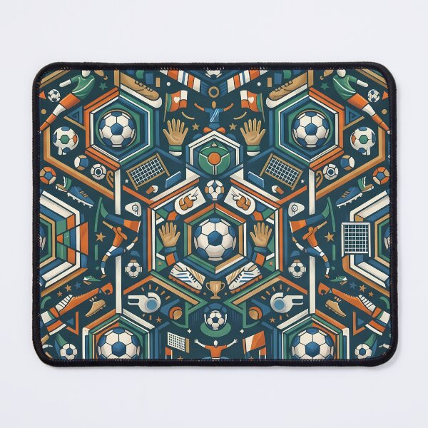 Item preview, Ball Retro Soccer Futbol Pattern El Juego Bonito designed and sold by ART ATTACK ZONE.