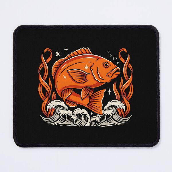 Item preview, Garibaldi Fish California Orange Fish Marine Biology designed and sold by Redgiant87x.
