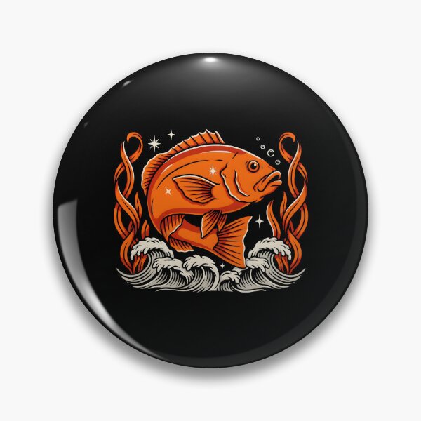 Item preview, Garibaldi Fish California Orange Fish Marine Biology designed and sold by Redgiant87x.