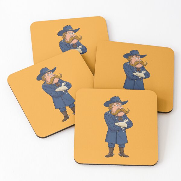 Item preview, GEN CUSTER: MUSTACHE OF MASS DESTRUCTION! designed and sold by MischiefFoundry.