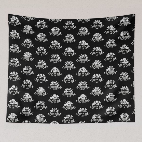 Item preview, Ufo Alien Get In Loser Funny Abduction Quote Logo designed and sold by shirt-o-mat.