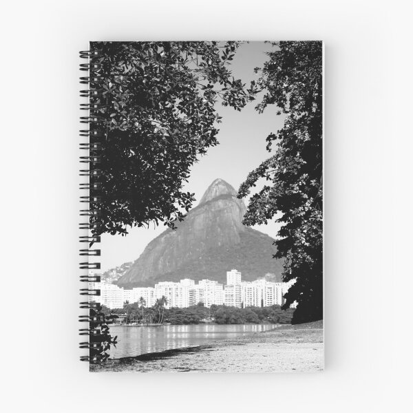 Item preview, Framed City and Mountain - Dois Irmão e Lagoa Rodrigo de Freitas designed and sold by anafrancisconi.