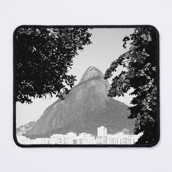Item preview, Framed City and Mountain - Dois Irmão e Lagoa Rodrigo de Freitas designed and sold by anafrancisconi.