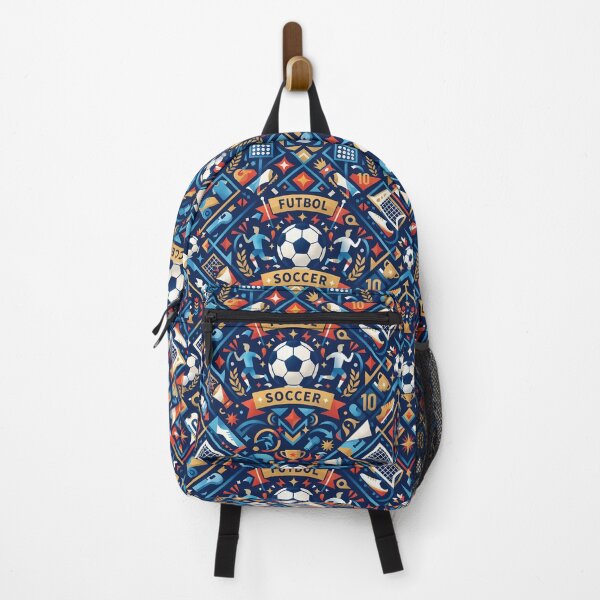 Item preview, 1 Retro Soccer Futbol Pattern El Juego Bonito designed and sold by ART ATTACK ZONE.