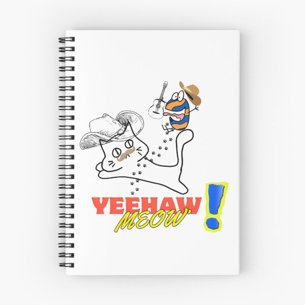 Item preview, Yeehaw Meow Funny Cowboy Cat Country Music Art designed and sold by NourArtCorner.
