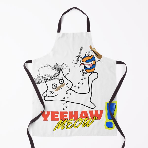 Item preview, Yeehaw Meow Funny Cowboy Cat Country Music Art designed and sold by NourArtCorner.