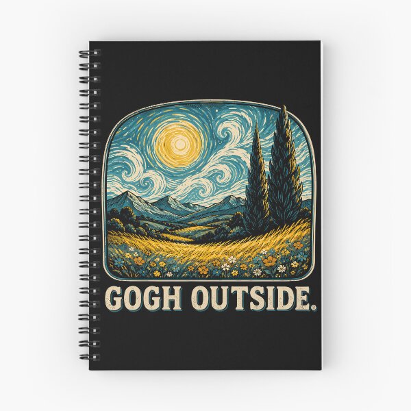 Item preview, Gogh Outside Can Gogh Art Funny Outdoors Humor designed and sold by gordonbwyashop.