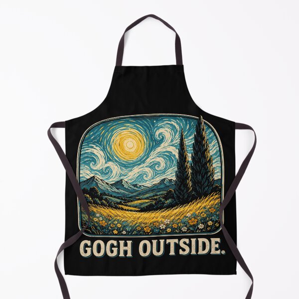 Item preview, Gogh Outside Can Gogh Art Funny Outdoors Humor designed and sold by gordonbwyashop.