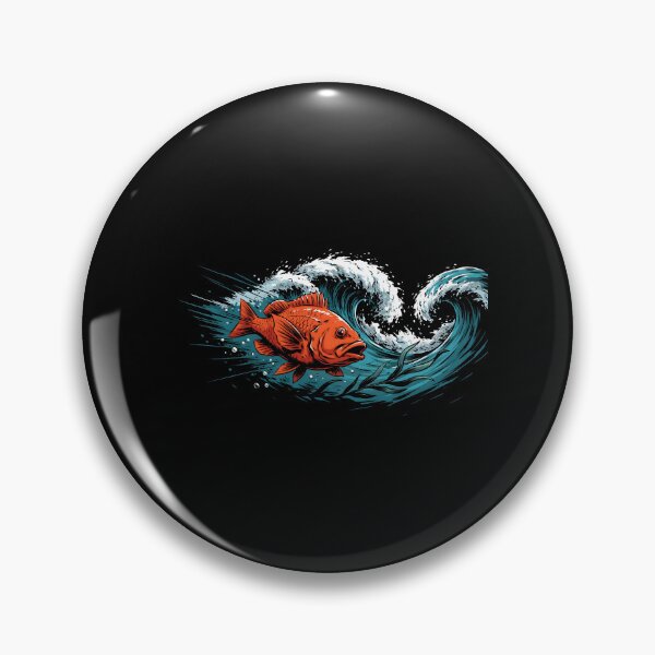 Item preview, Garibaldi Fish California Ocean Fish Lover Logo designed and sold by Redgiant87x.