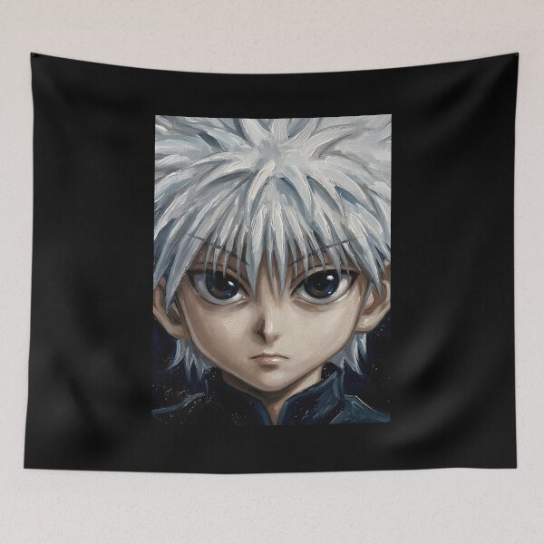 Item preview, Killua Zoldyck Oil Painting designed and sold by maretsad.