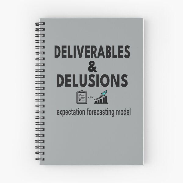 Item preview, Deliverables & Delusions – Expectation Forecasting Model | Funny Corporate Shirt & Mug designed and sold by "Hedek".