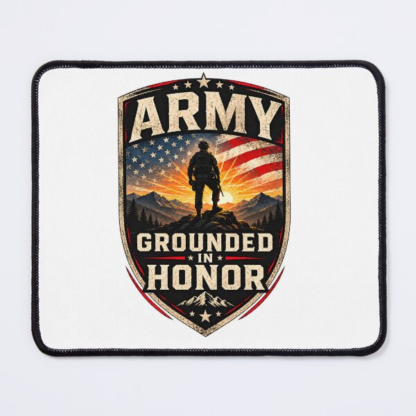 Item preview, Grounded in Honor Army Pride  designed and sold by RhinoSilver.