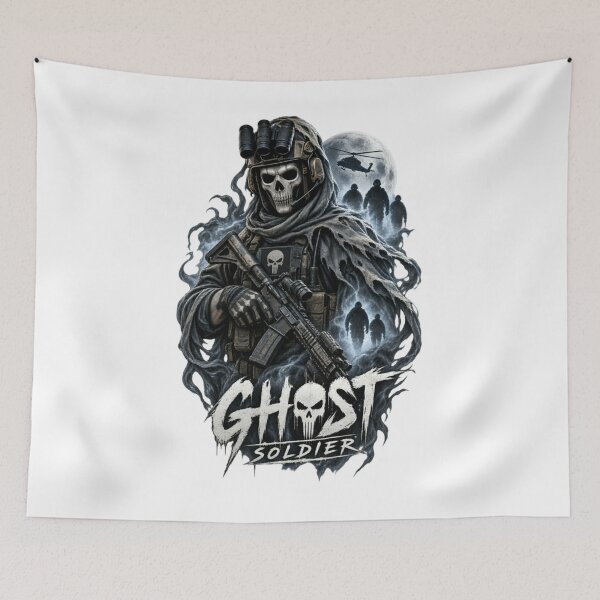 Item preview, Ghost Soldier designed and sold by CatLovers Studio.