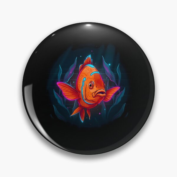 Item preview, Garibaldi Fish Orange Pacific Ocean Fish Lover designed and sold by Redgiant87x.