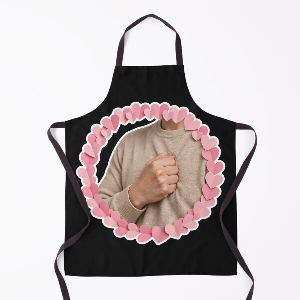 Item preview, Sorry Sign Language Fist on Chest Heart Wreath designed and sold by Surviving Monday Club.