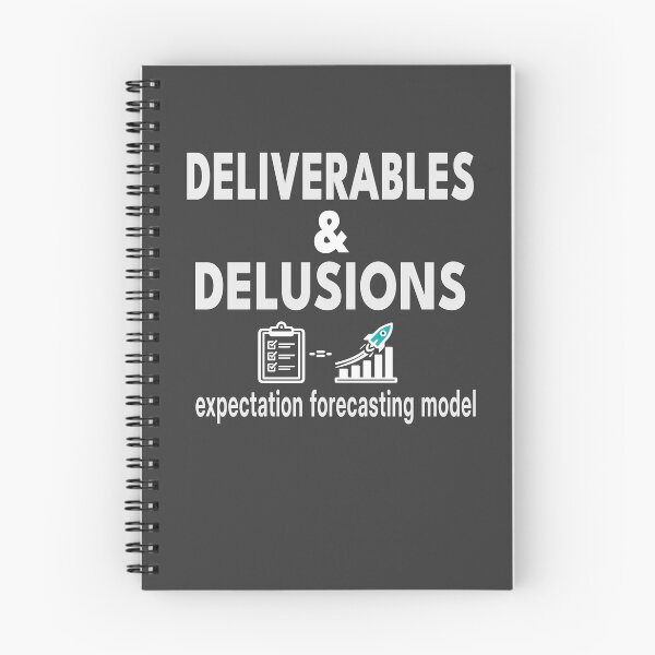 Item preview, Deliverables & Delusions – Expectation Forecasting Model | Funny Corporate Shirt & Mug designed and sold by "Hedek".