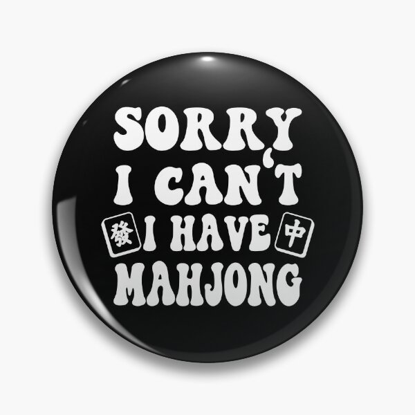 Artikelvorschau, Tut mir leid, das geht nicht. Ich habe Mahjong. entworfen und verkauft von coolfuntees.