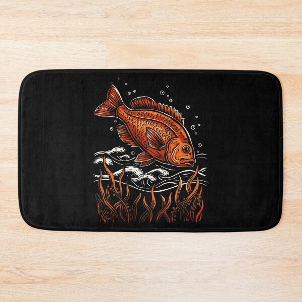 Item preview, Garibaldi Fish California Kelp Forest Marine Life designed and sold by Redgiant87x.