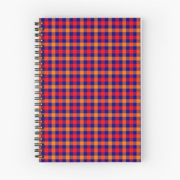 Item preview, Red And Orange Tiny Gingham Check Blue  designed and sold by PatternTitan.