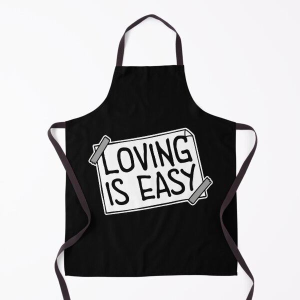 Item preview, Loving Is Easy Romantic Love Positivity Quote Logo designed and sold by shirt-o-mat.