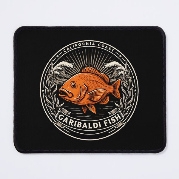 Item preview, Garibaldi Fish California Ocean Fishing Fishhead designed and sold by Redgiant87x.