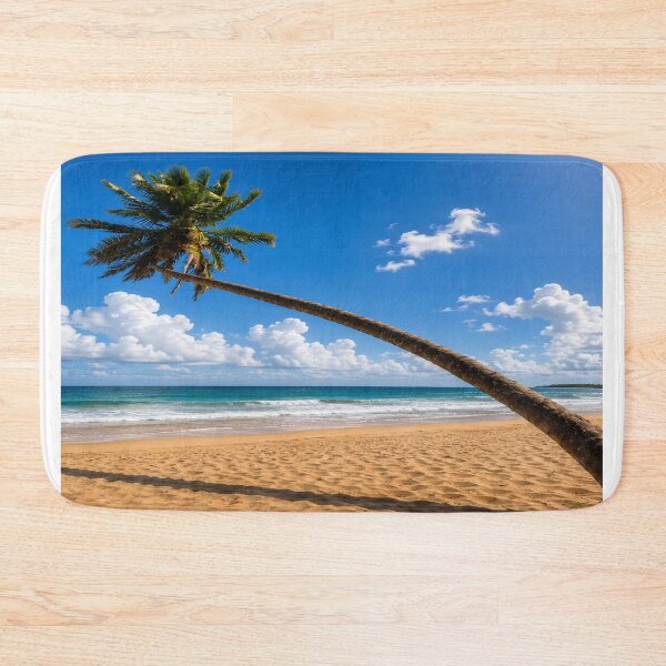 Item preview, Playa Limon Tropical Palm - Dominican Republic Beach Photography designed and sold by PrintGo26.
