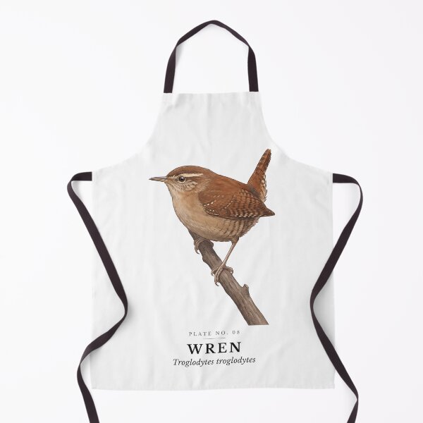 Item preview, Wren Vintage Bird Plate - Troglodytes troglodytes designed and sold by SavannahMerch.