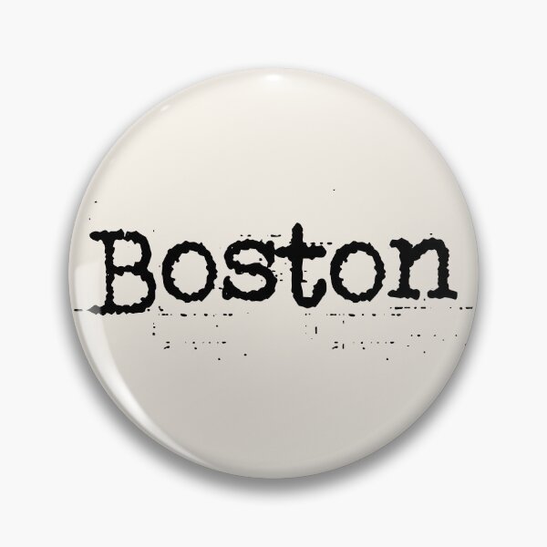 Artikelvorschau, Boston City Vintage Distressed Retro Typography entworfen und verkauft von FemmePod.