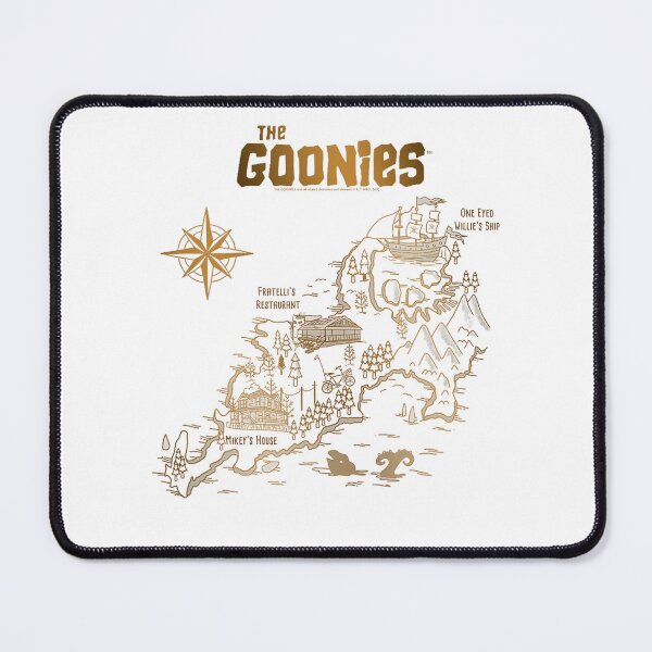Item preview, The Goonies One-Eyed Willy Map Design designed and sold by Crystal Miranda.