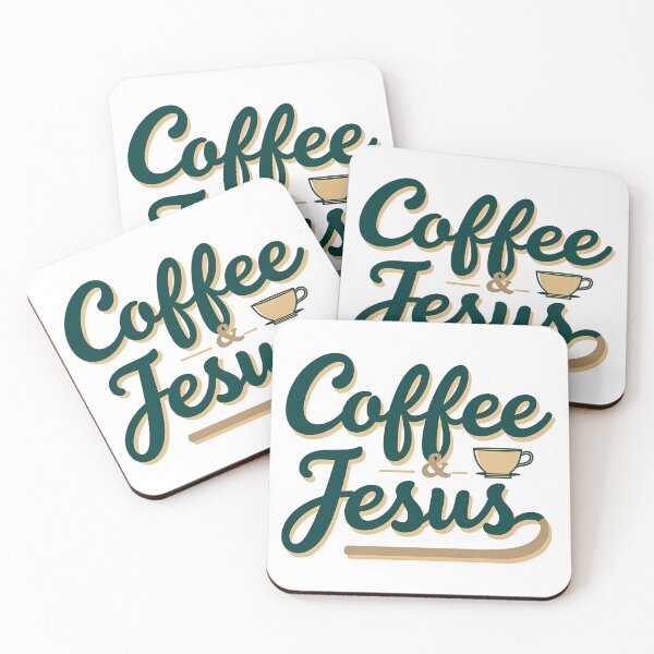 Item preview, Coffee and Jesus Christian Faith Lifestyle Design designed and sold by Pastor Reeves Studio.