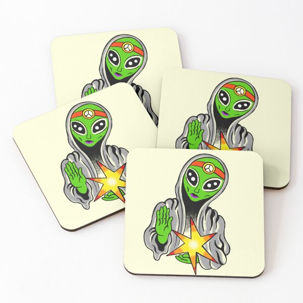 Item preview, Aliens come for peace!  designed and sold by MARCOSURREAL.