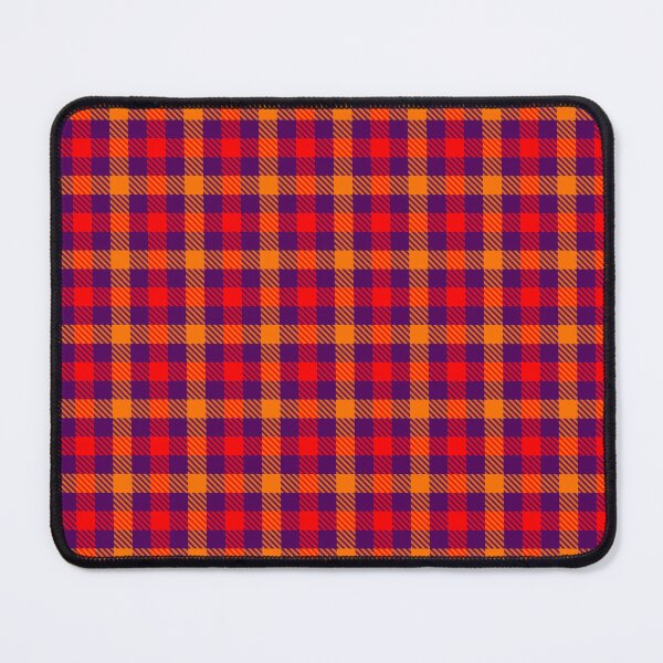 Item preview, Red And Orange Tiny Gingham Check Purple  designed and sold by PatternTitan.