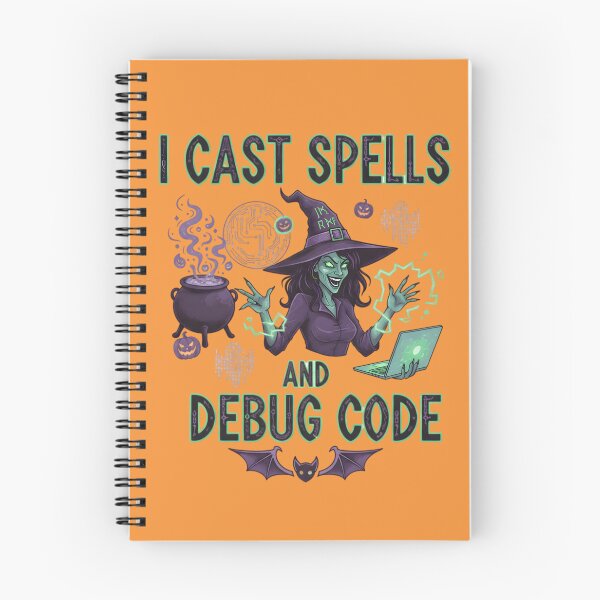 Item preview, Green Witch Laptop Cauldron Bat Graphic designed and sold by Exquisite Design Studio „Paculówka”.