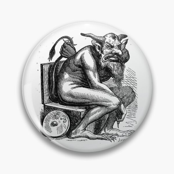 Item preview, Belphégor by Louis le Breton (Dictionnaire Infernal, 1863) designed and sold by ARTival.